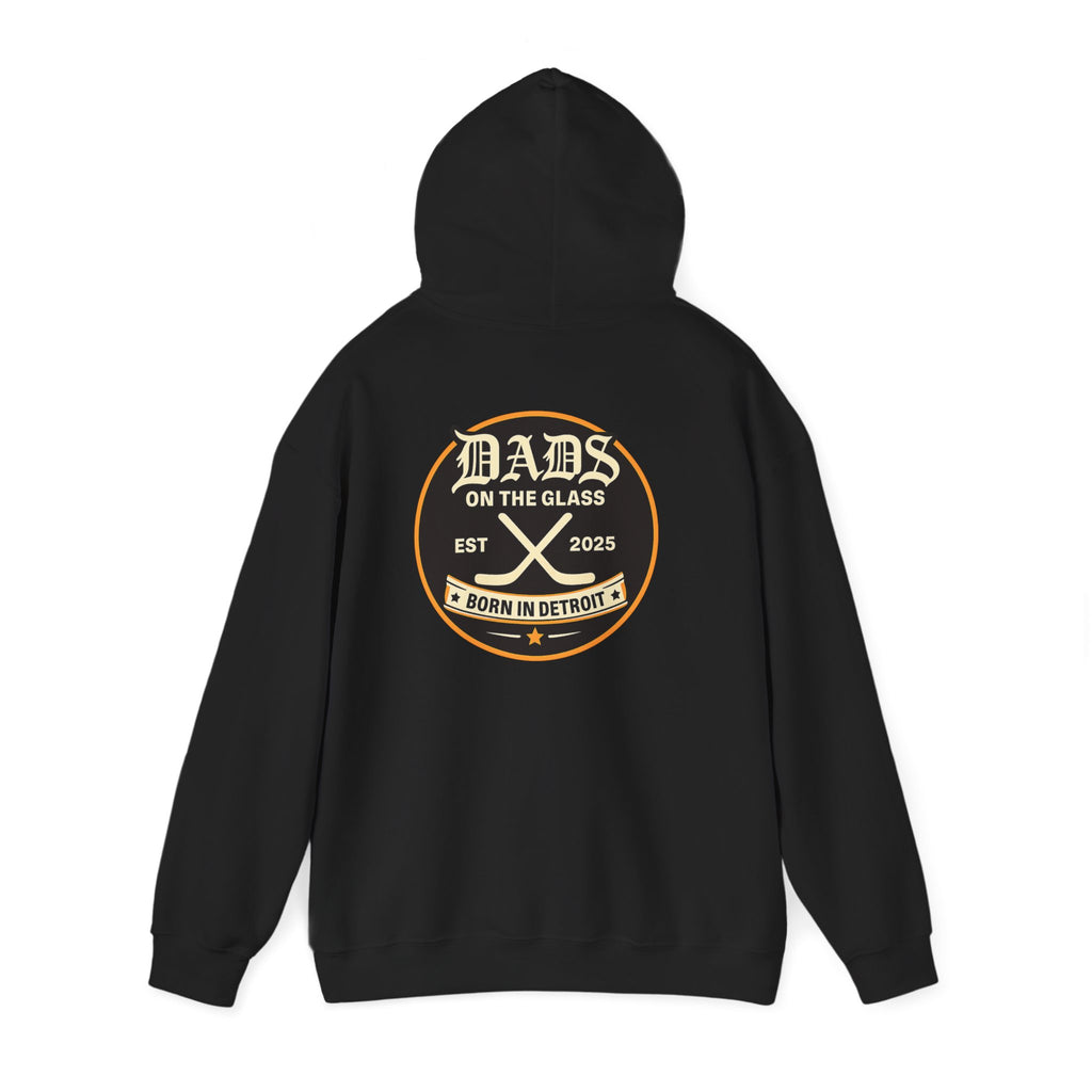 Born in Detroit Hockey Dad Pullover