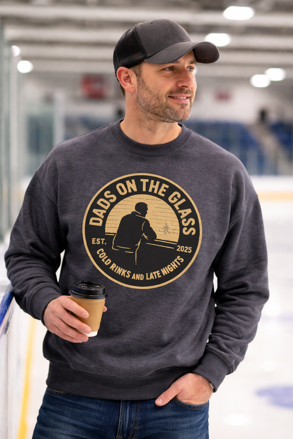Dad Crewneck Sweatshirt — Vintage Graphic