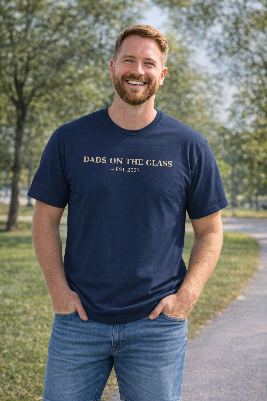 Cold Rinks and Late Nights Hockey Dad Graphic Tee