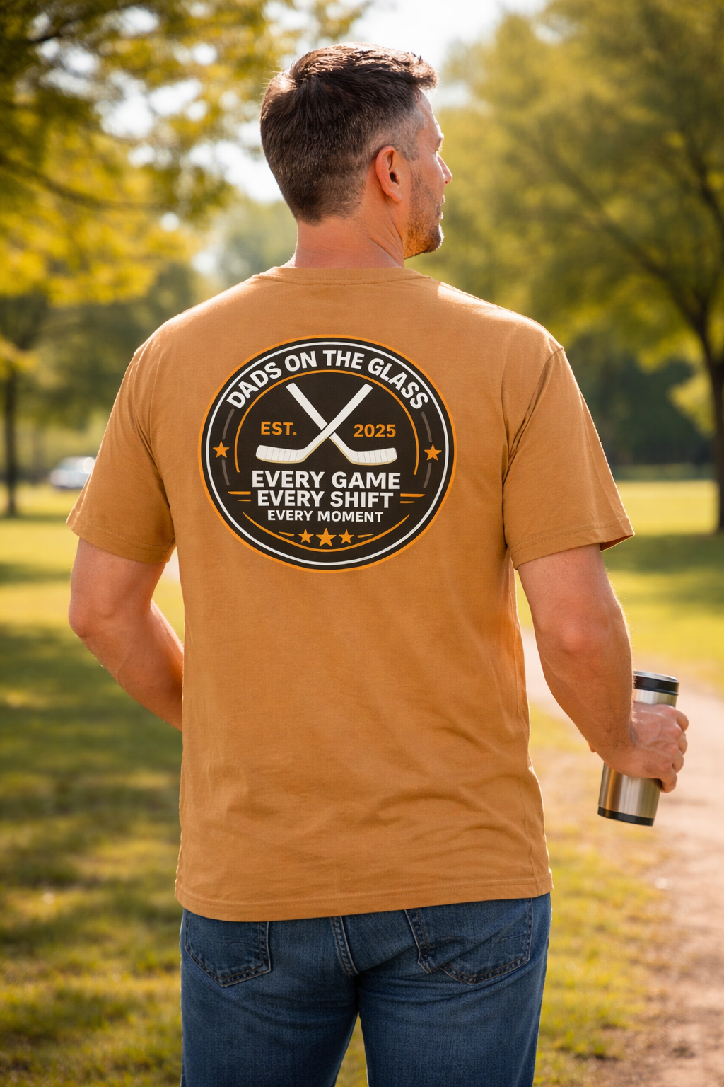 Every Game. Every Shift. Every Moment Hockey Dads Tee