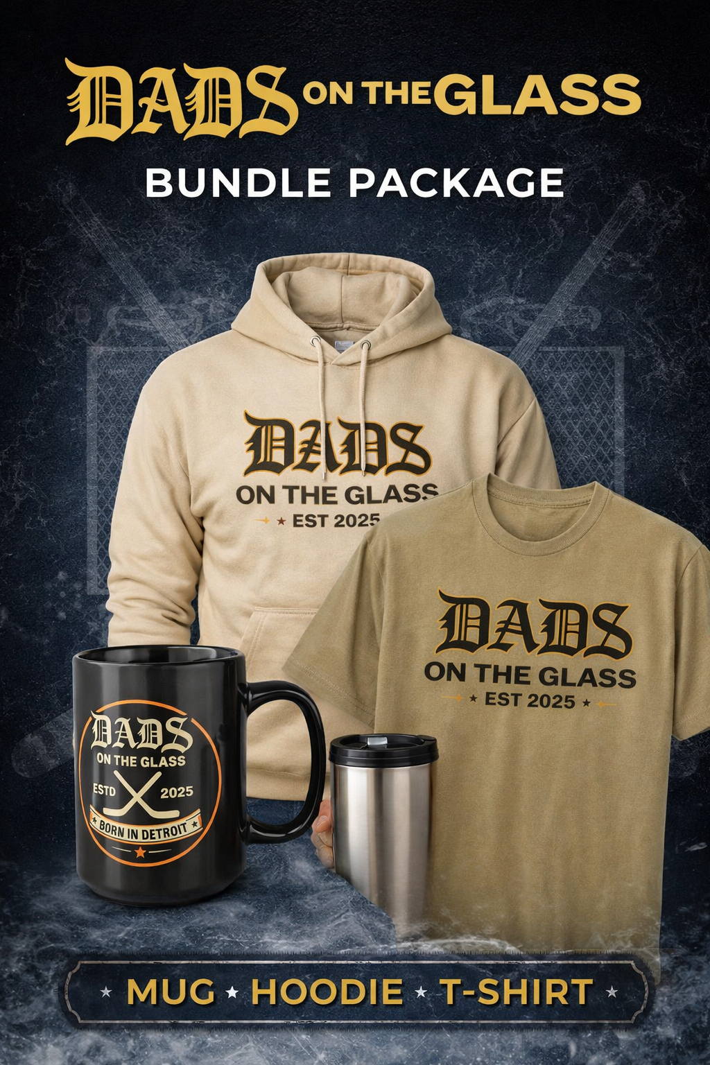 Detroit Rink Dad Essentials Bundle-->Save $18 vs buying separately